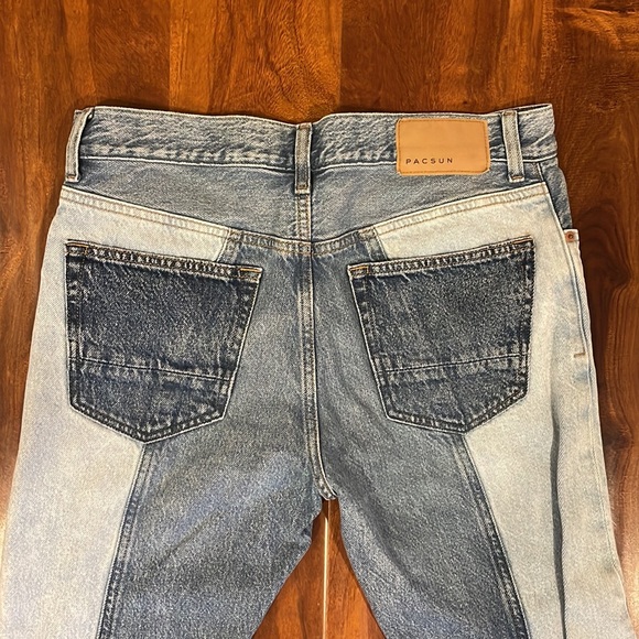 Multiple type of denim patchwork jeans - Pacsun - Picture 5 of 5